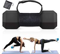 DIONYONS 1PCS Weight Lifting Tibialis Trainer Leg Weights-Tib Bar Fitness Weight Lifting Equipment-Knees Over Toes Equipment ATG Shin Splint Relief Workouts(Strap&Carrying Bag) (1)