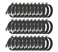 DIOOEER HDMI Cable 6.6FT 30-Pack Bulk, 10K 8K HDMI 2.1 Cable Multipack 48Gbps Ultra High Speed Braided Cord 8K@60Hz, 4K@120Hz, eARC, Ethernet, HDR10, HDCP2.3 for PS5, Monitor, HDTV, Laptop, Blu-ray