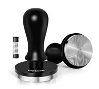 Dioomod Coffee Tamper, 51Mm Tamper with Ripple Base, Espresso Tamper with 30Lbs Stainless Steel Flat Base Normcore Tamper, Self Leveling Spring Loaded Tamper Coffee Tamper 51Mm for Barista
