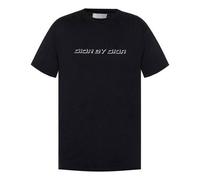 DIOR Homme Embroidered Logo Printing Short Sleeve Black 863J611K0910-980 M