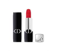 DIOR Lipsticks ROUGE DIOR LIPSTICK - COMFORT AND LONG LASTING - MOISTURIZING FLORAL TREATMENT _666 ROUGE EN DIABLE ATERCIOPELADO