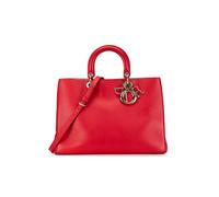 Dior Preloved Large Issimo Satchel In Red Red One Size