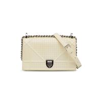 Dior Preloved Medium Patent Ama In White White One Size