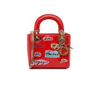 Dior Preloved Mini Sequin Embellished Lady In Red Red One Size