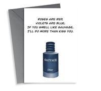 Dior Sauvage Valentines Day Card 21401