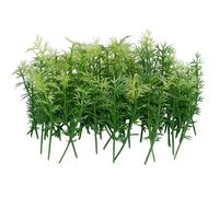 Diorama Scenery Kits,50Pcs Plastic Model Bamboo for Train Architecture Sand Table Miniatures Landscape Decor 8cm