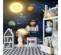 Diorama Space Universe Stars Planets 3D Wallpaper Luxury Home Dining Decor Paste Sofa Living Room The Wall for Bedroom Mural-250cm×170cm