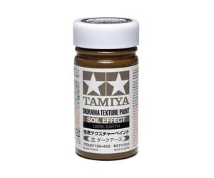 Diorama Textured Paint - Soil Effect Dark Earth - Paints - Tamiya