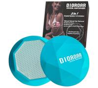 DIOROAR Crystal Hair Eraser for Women,Upgraded Painless Crystal Hair Remover Diamond,Effective Nano Glass Hair Removal Stone Exfoliation without Shaver,Natural Epilator for Silky Skin(Ocean Blue)