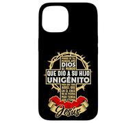 Dios al mundo, que ha dado a su Hijo unigénito Case for iPhone 15