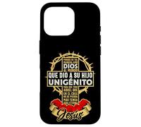Dios al mundo, que ha dado a su Hijo unigénito Case for iPhone 16 Pro