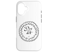 Dios cuidará de ti, No pierdas la fe no dejes de creer Case for iPhone 16