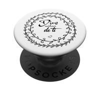 Dios cuidará de ti, No pierdas la fe no dejes de creer PopSockets Adhesive PopGrip