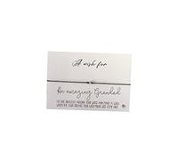 Dios Designs Simple Wish Bracelet - A Wish for an Amazing Grandad DD776