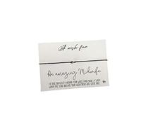 Dios Designs Simple Wish Bracelet - A Wish for an Amazing Midwife DD1014