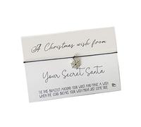 Dios Designs Xmas Simple Wish Bracelet - A Christmas Wish from Your Secret Santa DD1231
