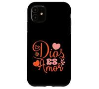 Dios es amor, un amor incondicional y eterno. Case for iPhone 11