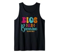 Dios ES Buenísimo - Psalm 100:5 Spanish Bible Verse Tank Top