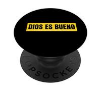 Dios Es Bueno Cristiana Fe Esperanza Mensaje PopSockets Adhesive PopGrip