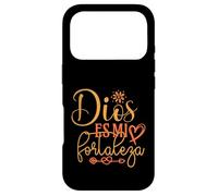Dios es mi fortaleza: Mi refugio seguro en la tormenta. Case for iPhone 17 Pro
