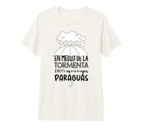 Dios ES mi paraguas en Medio de la tormenta Premium T-Shirt