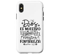 Dios es nuestro amparo y fortaleza Case for iPhone X/XS