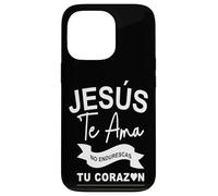 Dios te ama con amor eterno, ya no endurezcas más tu corazón Case for iPhone 13 Pro