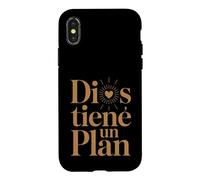 Dios Tiene Un Plan Faith Motivation Case for iPhone X/XS