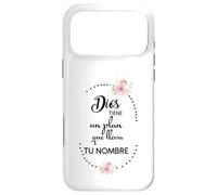 Dios tiene un plan que lleva tu nombre Case for iPhone 17 Pro Max