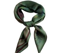 DIOSDMLN Satin Women's Silk Scarf, Square Toe Scarf 27.5 × 27.5 Inches, Stylish Bandana for Night's Sleep