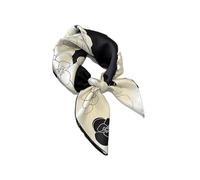 DIOSDMLN Satin Women's Silk Scarf, Square Toe Scarf 27.5 × 27.5 Inches, Stylish Bandana for Night's Sleep