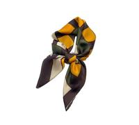 DIOSDMLN Satin Women's Silk Scarf, Square Toe Scarf 27.5 × 27.5 Inches, Stylish Bandana for Night's Sleep