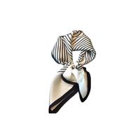 DIOSDMLN Satin Women's Silk Scarf, Square Toe Scarf 27.5 × 27.5 Inches, Stylish Bandana for Night's Sleep