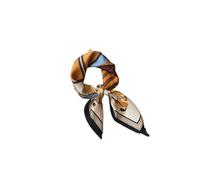 DIOSDMLN Satin Women's Silk Scarf, Square Toe Scarf 27.5 × 27.5 Inches, Stylish Bandana for Night's Sleep