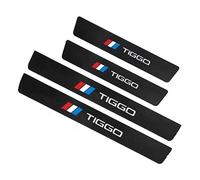 DIOTTI 4pcs Car Door Sill Threshold protector Sticker for Chery TIGGO 3 4 5 7 PRO 8, Auto Door Sill Pedal Decor Non-Slip Anti-Scratch Protector,48