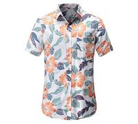 Dioufond Mens Hawaiian Shirts Short Sleeve Shiteshirts for Men Shit Shirts