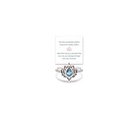 DIOWUS Fck My Trauma Lotus Ring For Women, No Mud No Lotus Cubic Zirconia Inlay Vintage Healing Rings To My Daughter/Best Friend Inspirational Gifts Jewelry, Copper, No Gemstone