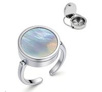 DIOWUS Lipstick Ring for Women, Lip Balm Ring for Finger 2026 New Multi Functional Storage Lipbalm Ring with Storage Design Like Wearing an Accessory Storage of Emergency Drugs Quick Touchup, Copper