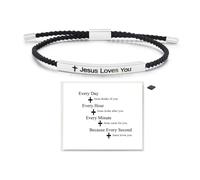 DIOWUS Remember Who The You Are Tube Bracelet For Women Men, 18k Gold Handmade Adjustable Trendy Charms Stainless Steel To My Daughter/Best Friend Inspirational Gifts Jewelry, M, Nylon, no gemstone