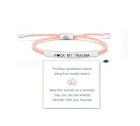 DIOWUS Remember Who The You Are Tube Bracelet For Women Men, 18k Gold Handmade Adjustable Trendy Charms Stainless Steel To My Daughter/Best Friend Inspirational Gifts Jewelry, L, Stainless Steel, no
