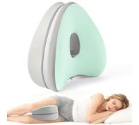 Dioxide Knee Pillow for Sleeping on Side, Memory Foam Pillow for Side Sleepers, Orthopaedic Leg Pillow Revojet Alignment Pillow for Knee Cushion for Sleeping