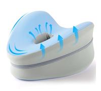Dioxide Knee Pillow for Sleeping on Side, Memory Foam Pillow for Side Sleepers, Orthopaedic Leg Pillow Revojet Alignment Pillow for Knee Cushion for Sleeping