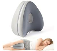 Dioxide Knee Pillow for Sleeping on Side, Memory Foam Pillow for Side Sleepers, Orthopaedic Leg Pillow Revojet Alignment Pillow for Knee Cushion for Sleeping