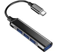 DIOXSTAR 4 Ports 3.0 USB Hub, Plug-And-Play Functionality, Built-In Advanced Chipset, Good-Speed Transmission, Portable, Easy To Carry