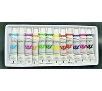 DIOXSTAR Acrylic Paints Multi Colours, Richly Pigmented Colours, Allow for Seamless Blending And Layering, Ideal For Any Project, Each Tube 9ml, (36 Pcs)