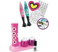 DIOXSTAR All-In-One Nail Art Kit For Kids, Sparkling Glitter & Trendy Nail Stickers, Promote Creativity And Imagination, Pretend Play Set, Ideal Birthday Gift