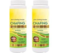 DIOXSTAR Anti-Chafing Powder, Non-Greasy Formula, Fresh and Comfortable, Friction-Free Layer Over The Skin, Sweat-Absorbing, Long-Lasting Protection, Easy-to-Apply, (2PCS)