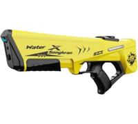 DIOXSTAR Automatic Electric Water Blaster, 8-10 Ft Shooting Long Range, Lightweight and Portable, Easy Refill System, Long-Lasting Battery, Durable Construction (Yellow)