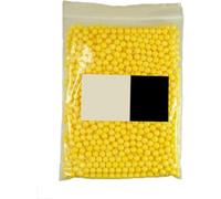 DIOXSTAR BB Pellets Bullets High-Grade Polished Bulldog White, Yellow, Green, Ensuring Reliable And Consistent Performance, Lightweight, And Round Pellets, (YELLOW, 2000 BB BULLET IN BAG)