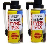 DIOXSTAR Bicycle Cycle Tyre Fix Spray, Punctured Tire, Value Convenience, Strong Seal, Long-Distance Rides, Innovative Solution, Cycling Trips, Daily Commutes, Quick Repairs, 200ml, (Pack of 2)